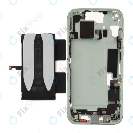 Srednji okvir s baterijom za iPhone 15 | Green | ZD076-00673 | Genuine Apple