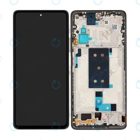 Xiaomi 11T Pro - LCD zaslon + zaslon osjetljiv na dodir + okvir (Meteorit Grey) - 5600030K3S00, 56000E0K3S00 Originalni servisni paket