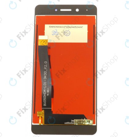 Huawei Nova Smart, Enjoy 6s, Honor 6c - LCD zaslon + zaslon osjetljiv na dodir + okvir + baterija (bijela) - 02351FUU