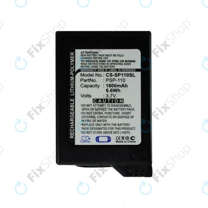 Sony Playstation PSP-1000 - Baterija PSP-110 1800mAh HQ