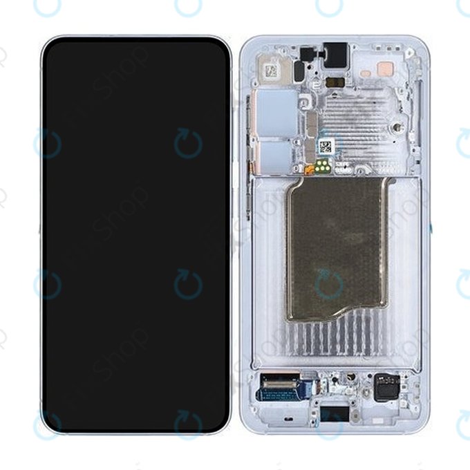 Samsung Galaxy S25 - LCD zaslon + zaslon osjetljiv na dodir + okvir (Icy Blue) - GH82-36329C Genuine Service Pack