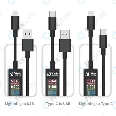 AV-Line - Kabel za punjenje s pametnim otkrivanjem (Lightning - USB-A)