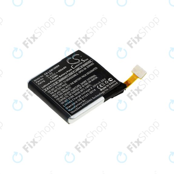 Baterija za LG W150, LG Watch Urbane, 400mAh, Li-Pol, 3.8V, BL-S3, HQ