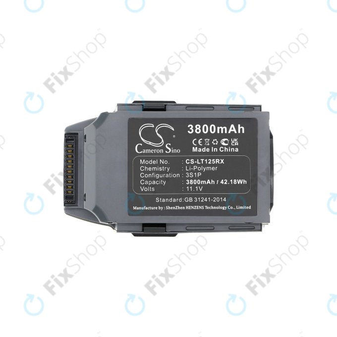 Baterija za DJI Mavic Pro, 3800mAh, Li-Pol, 11.1 V, GP785075-38300DB, HQ