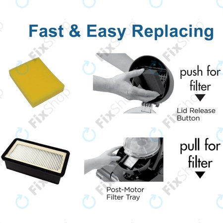 Bissell CleanView, PowerClean, PowerLifter Rewind - Set filtara 1008