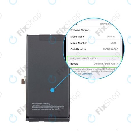 Baterije za iPhone 16 | 661-44796 | 3561mAh | Genuine Apple