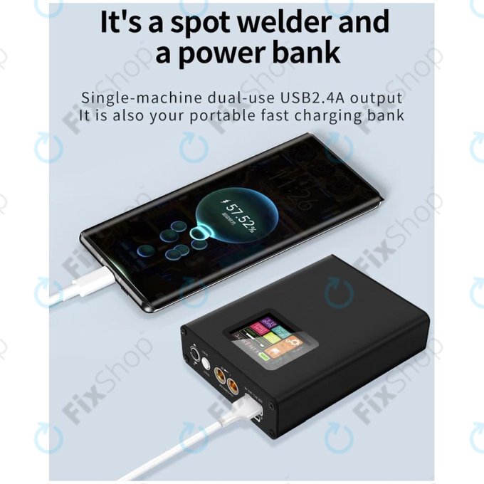 Docreate SW - Prijenosni aparat za točkasto zavarivanje s digitalnim zaslonom (5000mAh)