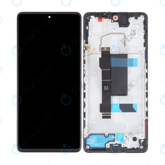 Xiaomi Poco X5 Pro - LCD zaslon + zaslon osjetljiv na dodir + okvir (Astral Black) OLED