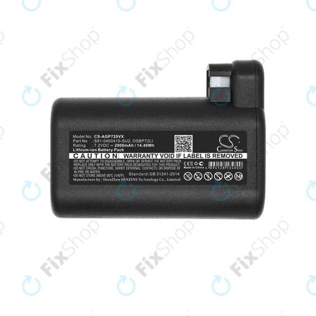 AEG RX-serija, Electrolux E, P-serija - Baterija S91-0400410-SU2, OSBP72LI, OSBP72LI25 2000mAh HQ