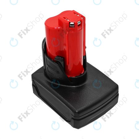 Baterija za Milwaukee M12 Redlithium XC 4.0, 6000mAh, Li-Ion, 12V, M12 B3 XC, M12 B4 XC, HQ