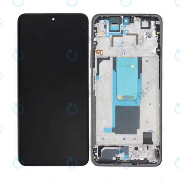 Xiaomi Redmi Note 11 Pro+ 5G 21091116UG - LCD zaslon + zaslon osjetljiv na dodir + okvir (Mysterious Black) TFT