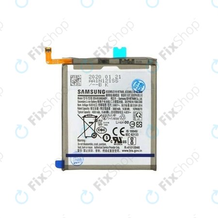 Samsung Galaxy S20 G980F - Baterija 4000mAh EB-BG980ABY - GH82-22122A Originalni servisni paket