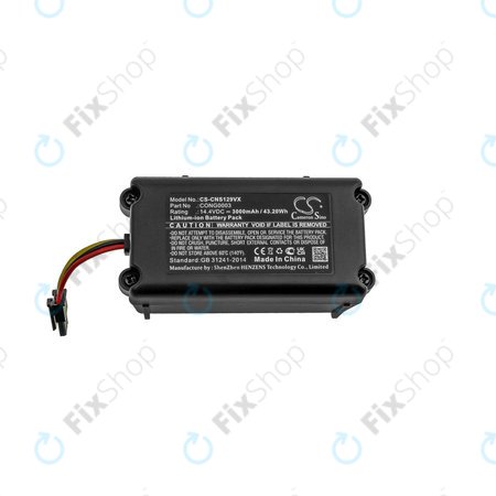 Cecotec Conga 1290, 1390, 1490, 1590 - Baterija CONG0003 Li-Ion 14.4V 3000mAh HQ