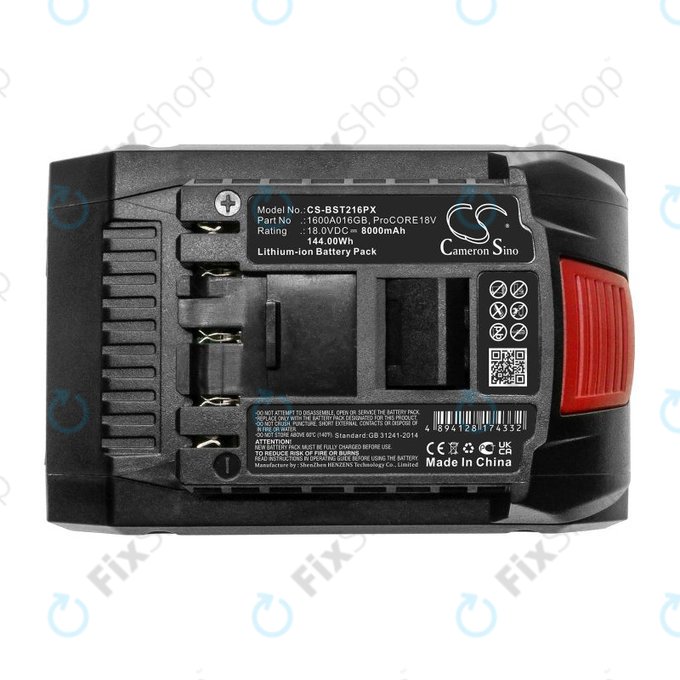 Baterija za Bosch Gbh, Gcv, Gks, Gts 18V, 8000mAh, Li-Ion, 18V, ProCORE18V, HQ