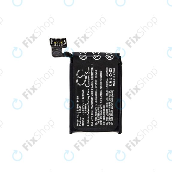 Apple Watch 3 38 mm - Baterija (GPS + mobilna verzija) 270 mAh HQ