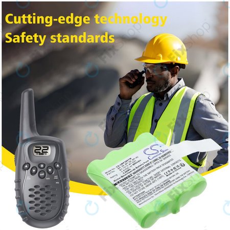 Baterija za Uniden Gmr1048-2ck, 600mAh, Ni-MH, 4.8V, 21-1926, HQ