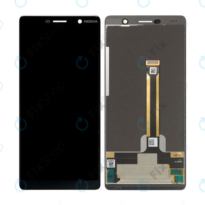 Nokia 7 Plus - LCD zaslon + zaslon osjetljiv na dodir - 20B2N0W0001 Originalni servisni paket