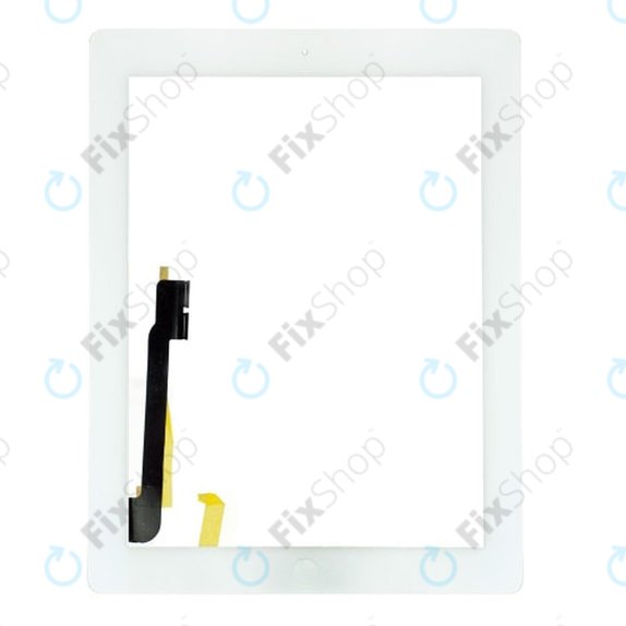 Dodirni ekran s tipkom Home za iPad 3, iPad 4, White