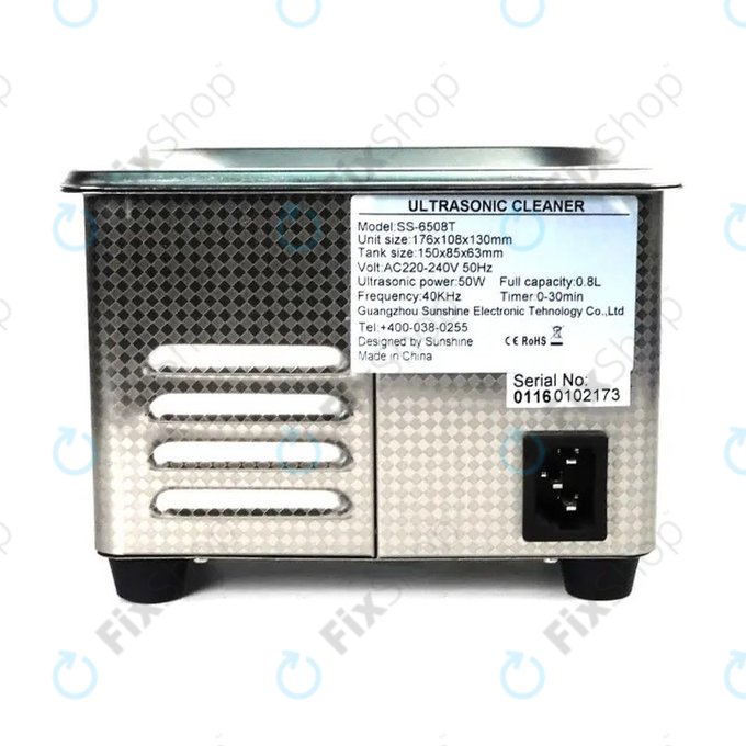Sunshine SS-6508T - Ultrazvučni čistač - 0.8L