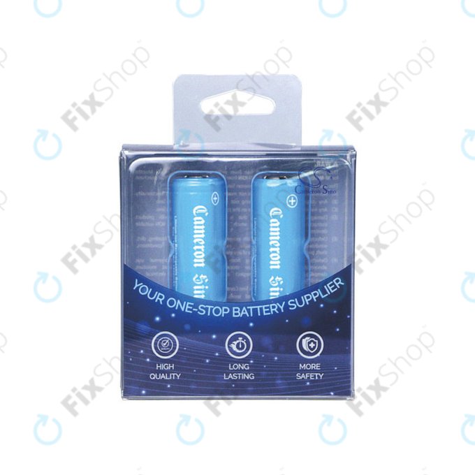 Punjiva baterija, 2 kom, 650mAh, Li-ion, 3.7V, 14430, HQ