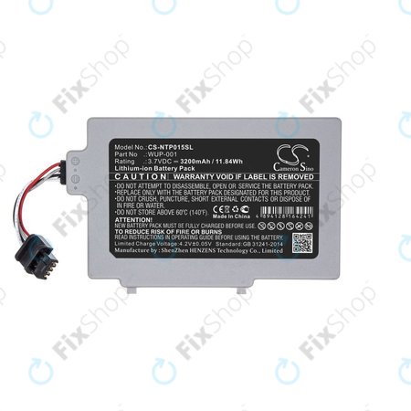 Baterija za Nintendo Wii U GamePad, 3200mAh, Li-Ion, 3.7V, WUP-001, HQ