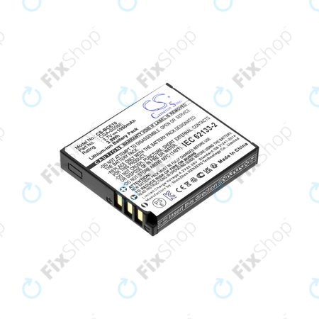 Baterija za Panasonic Lumix DMC, 1050mAh, Li-Ion, 3.7V, DMW-BCE10, HQ