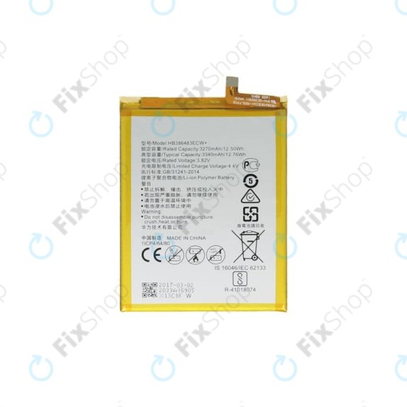 Huawei Honor 6X (BLN-L21) - Baterija HB386483ECW 3340mAh