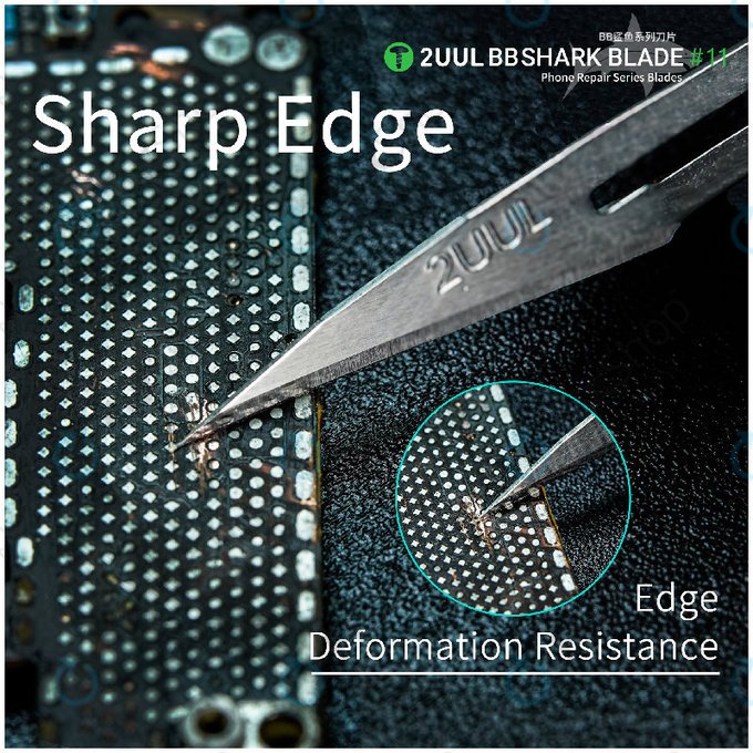 Shark oštrice br.11, BB, 2UUL DA18, 100kom/kutija