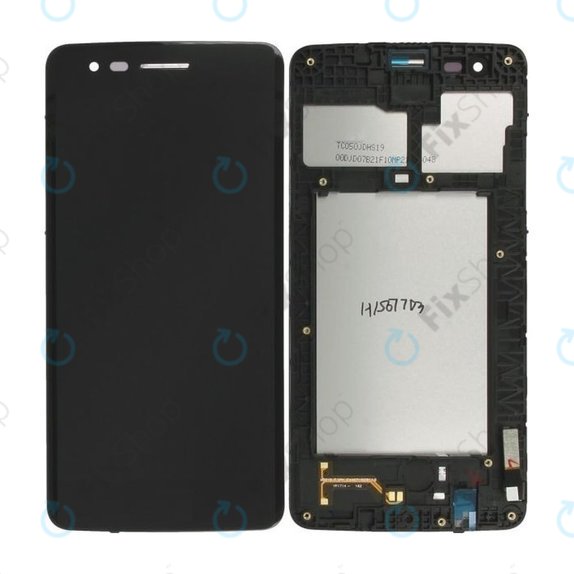LG K8 M200N (2017) - LCD zaslon + zaslon osjetljiv na dodir + okvir (Black) TFT