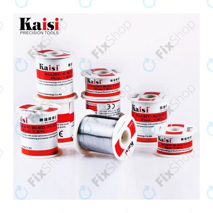 Kaisi - žica za lemljenje za precizne radove zavarivanja Sn/Pb - 0,3 mm (50 g)