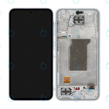 Samsung Galaxy A35 A356B - LCD zaslon + zaslon osjetljiv na dodir + okvir (Awesome Iceblue) - GH82-34221B Genuine Service Pack