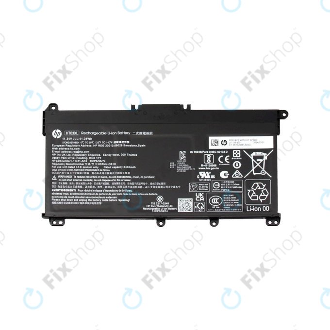HP Pavilion x360 14-cd - Baterija HT03XL 3600mAh - 77052347 Genuine Service Pack