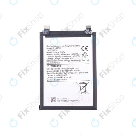 Infinix Note 30 Pro, 30 VIP X6710 - Baterija BL-49PX 5000mAh