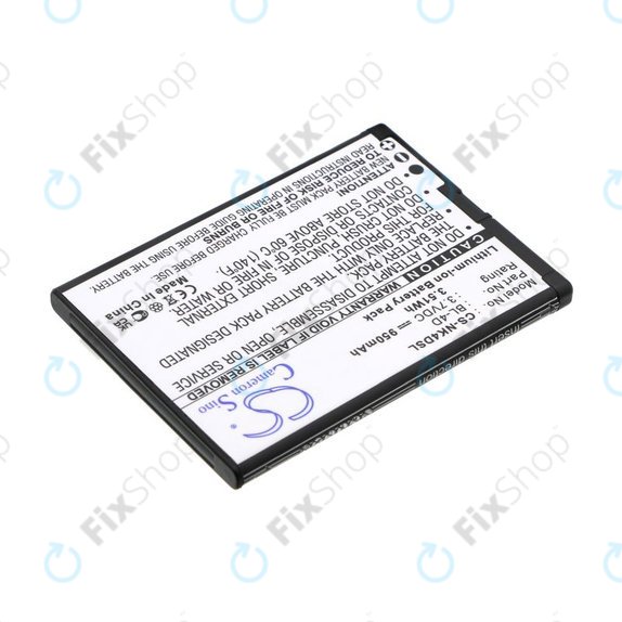 Baterija za Nokia N97 Mini, E5, E7, BLU Hero 2, 950mAh, Li-Ion, 3.7V, BL-4D, HQ