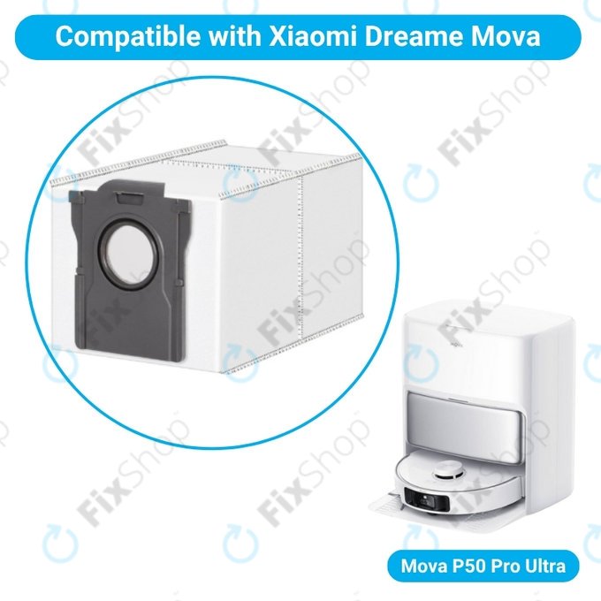 Vrećica za prašinu, 2 kom za Xiaomi Mova P50 Pro Ultra
