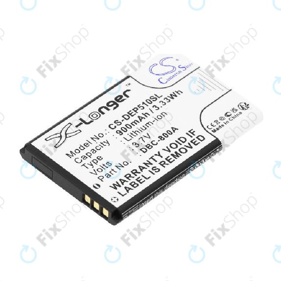 Baterija za Doro 1360, 900mAh, Li-ion, 3.7V, DBC-800A, HQ