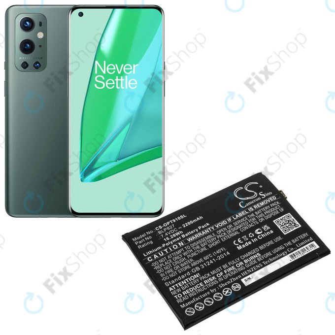 OnePlus 9 Pro - Baterija BLP827 2200mAh HQ
