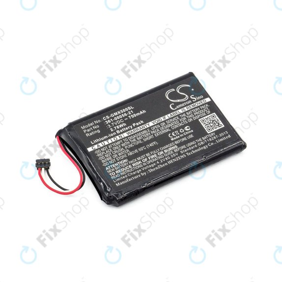 Baterija za Garmin Driveluxe 50, 750mAh, Li-Ion, 3.7V, 361-00056-21, HQ