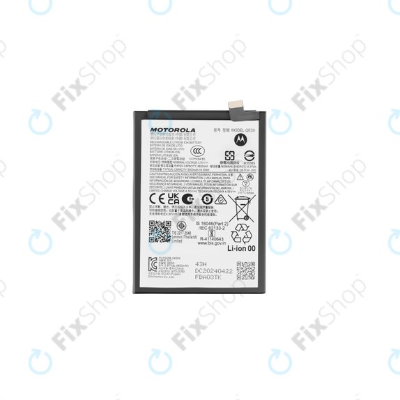Motorola Moto G85 5G - Baterija QE50 5000mAh - SB18E14178 Genuine Service Pack