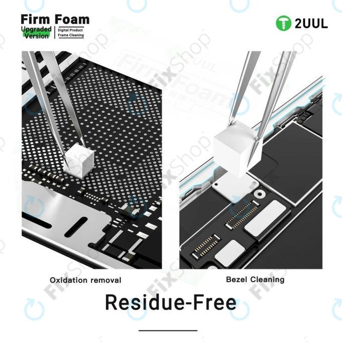 2UUL SC07 - Podloge za čišćenje visoke gustoće za kameru, čipove i PCB (500 kom)