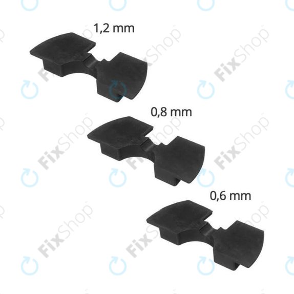 Xiaomi Mi Electric Scooter 1S, 2 M365, Essential, Pro, Pro 2 - Prigušivači vibracija (Black) - 3 kom.