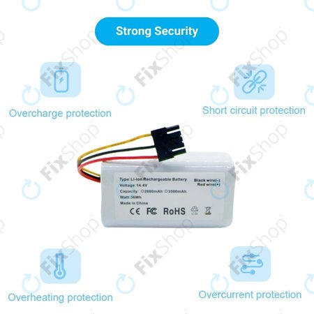 Xioami Mi Robot Vacuum Mop 2 Lite, E10 - Baterija N011-4S1P Li-Ion 14.4V 2600mAh