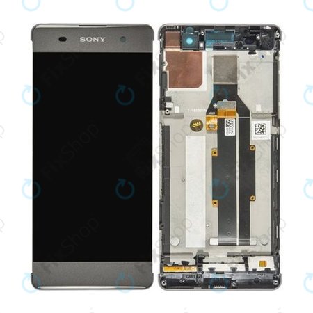 Sony Xperia XA F3111 - LCD zaslon + zaslon osjetljiv na dodir + okvir (crni) - 78PA3100010 Originalni servisni paket