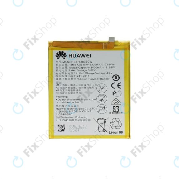 Huawei P9 Plus - Baterija HB376883ECW 3320mAh - 24022009 Originalni servisni paket