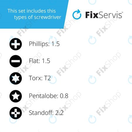 Nanch 6u1 prijenosni - Precizni odvijač od vanadijevog čelika
