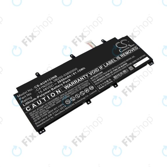 Baterija za Asus ROG Flow X13 GV301QE-K6008, 3950mAh, Li-Pol, 15.48V, C41N2009, HQ