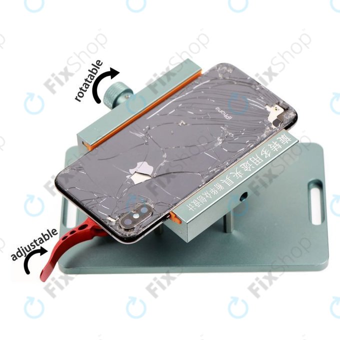 Rotirajuća višenamjenska šablona za popravak stražnje maske telefona