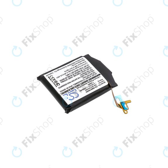 Baterija za Samsung Gear S3 Frontier R760, R765, 350mAh, Li-Pol, 3.85 V, EB-BR760, HQ