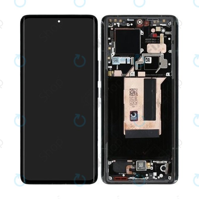 Xiaomi 13 Ultra - LCD zaslon + zaslon osjetljiv na dodir + okvir (Black) - 56000600M100 Genuine Service Pack