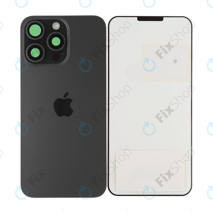 Stražnje staklo kućišta za iPhone 15 Pro Max | Black Titanium | 661-36907 | Genuine Apple